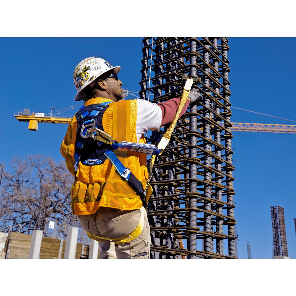 Werner Blue Armor 1000 Positioning Harness – Medium/Large - Ascmtools