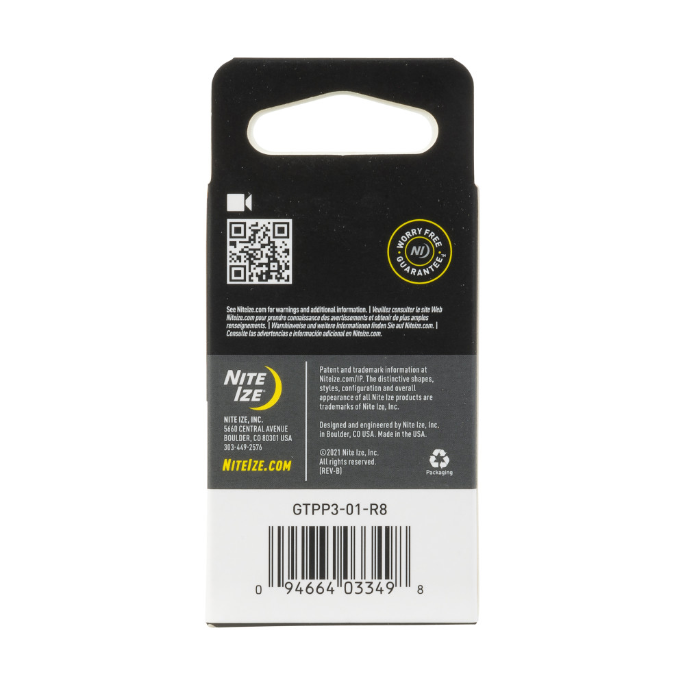 Nite Ize Gear Tie ProPack 3″ 24pk Black - Ascmtools