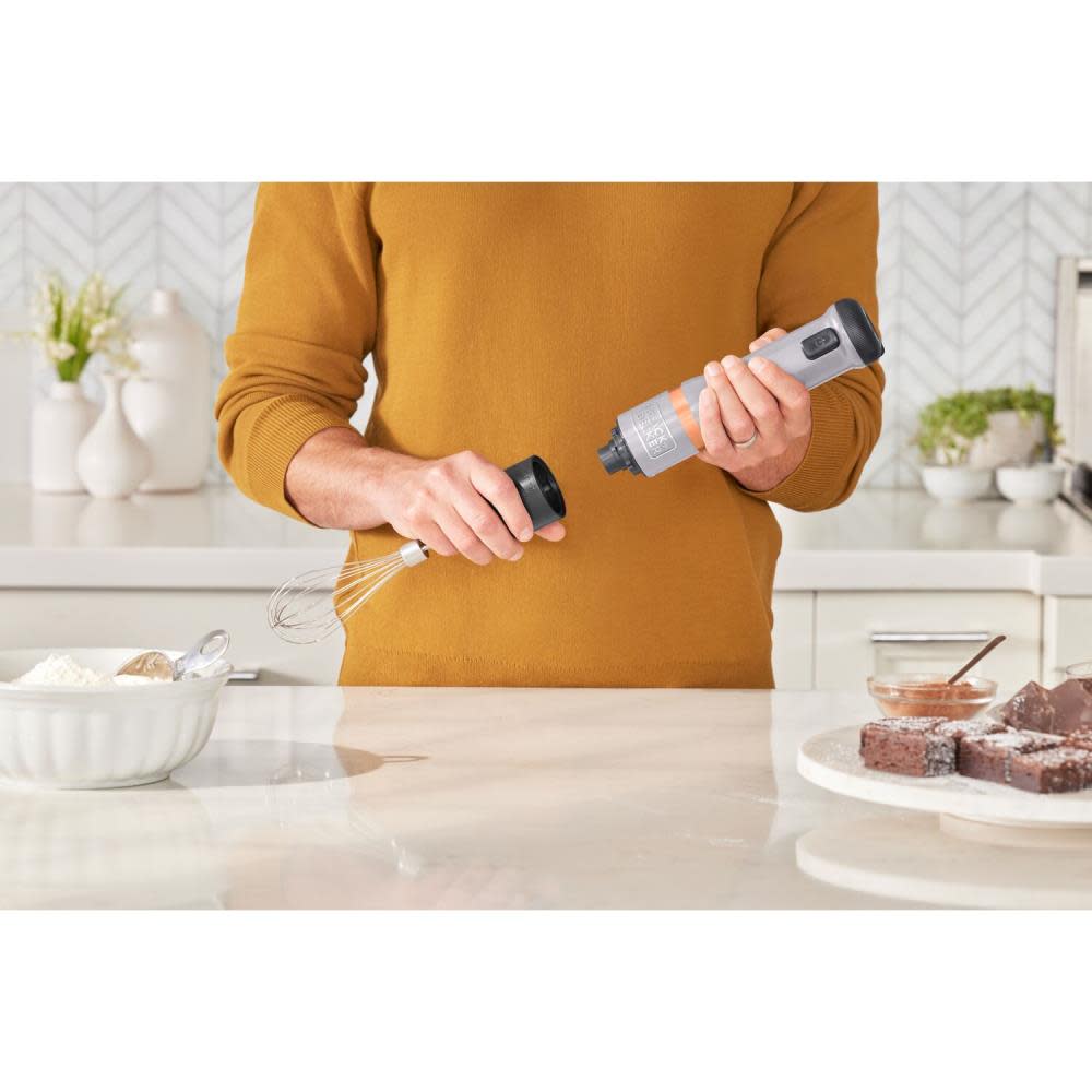 Black and Decker kitchen wand Cordless 3 in 1 Kitchen Multi Tool Grey - Ascmtools