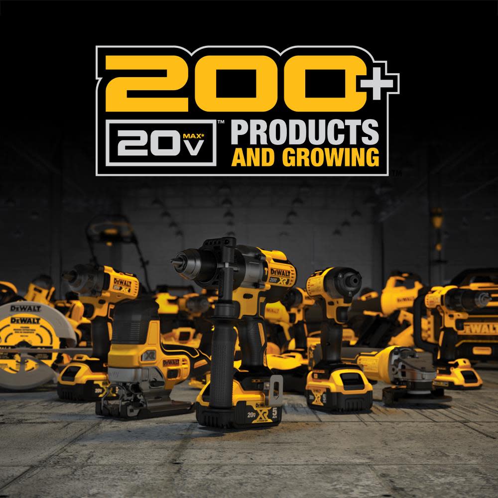 DEWALT 20 V MAX XR Brushless 1/4 In. 3-Speed Impact Driver - Ascmtools