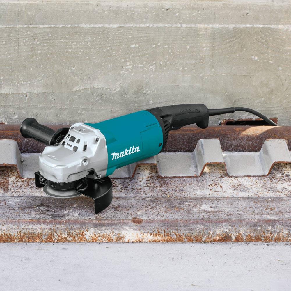 Makita 7 In. SJSII Angle Grinder with No Lock-On Switch - Ascmtools