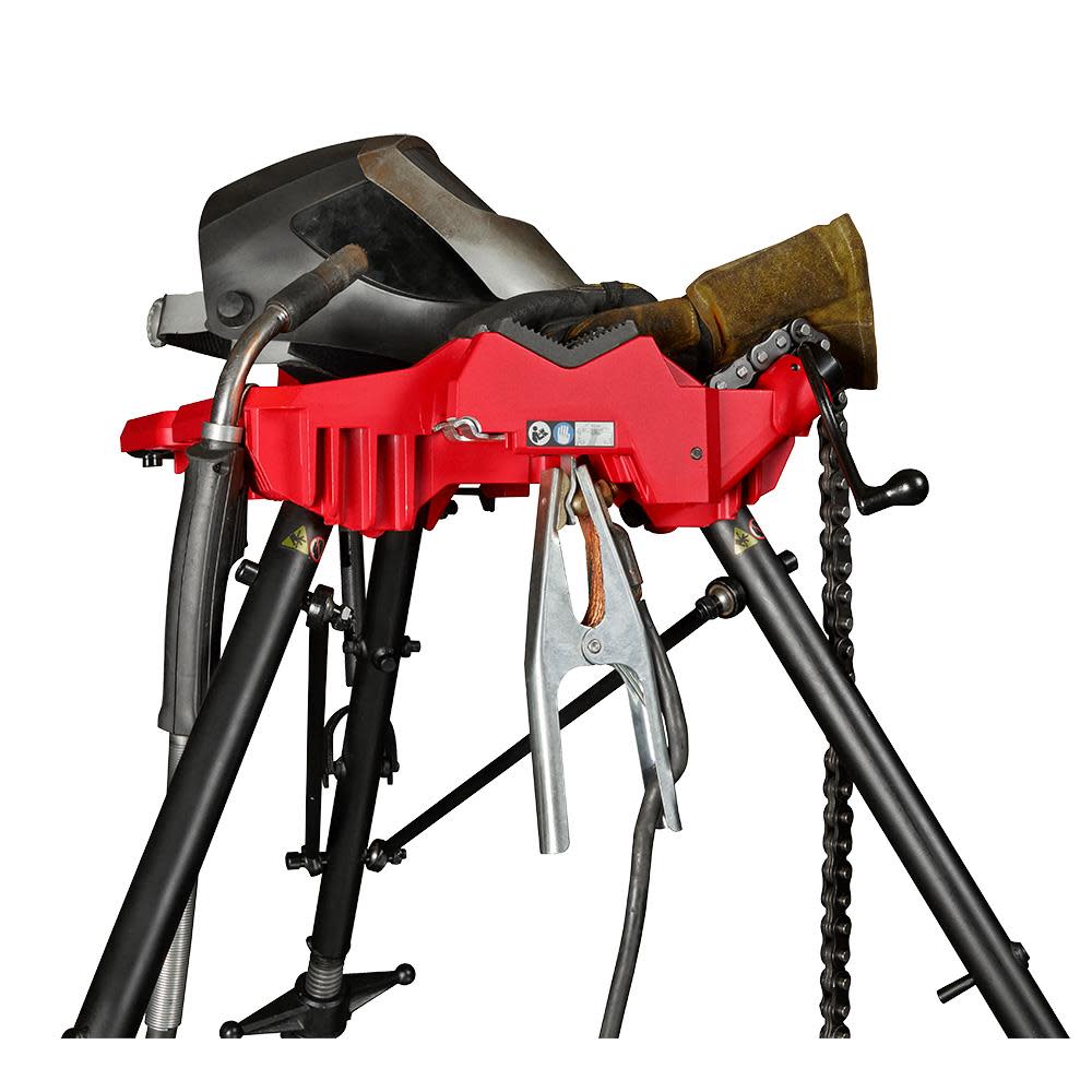 Milwaukee 6 Leveling Tripod Chain Vise - Ascmtools