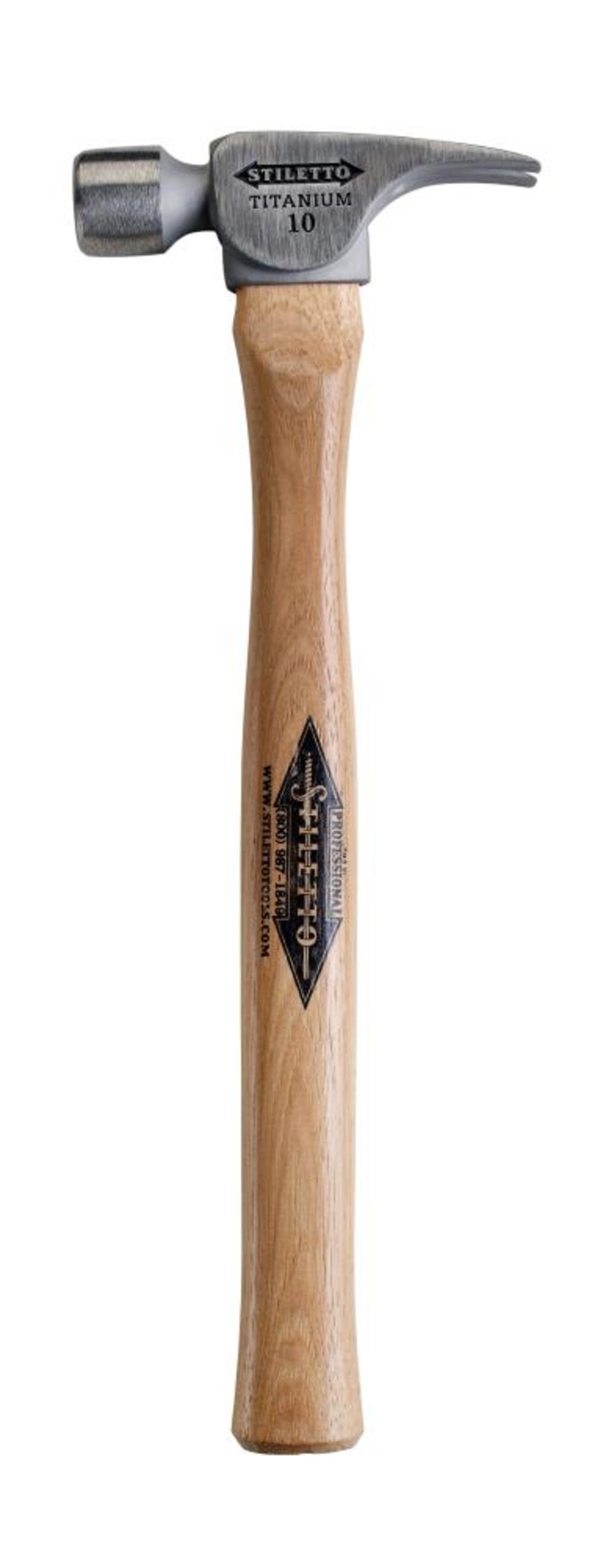 Stiletto Hammer 10 oz Titanium Smooth Face - Ascmtools