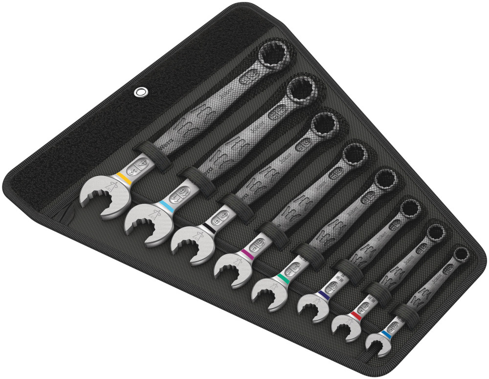 Wera Tools 6003 Joker 8 Imperial 1 Combination Wrench Set 8pc - Ascmtools