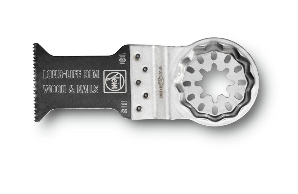 Fein StarLock E-Cut 160 Long-Life Saw Blade with Bi Metal Teeth Set for All Woods Drywall and Plastic Materials - Ascmtools