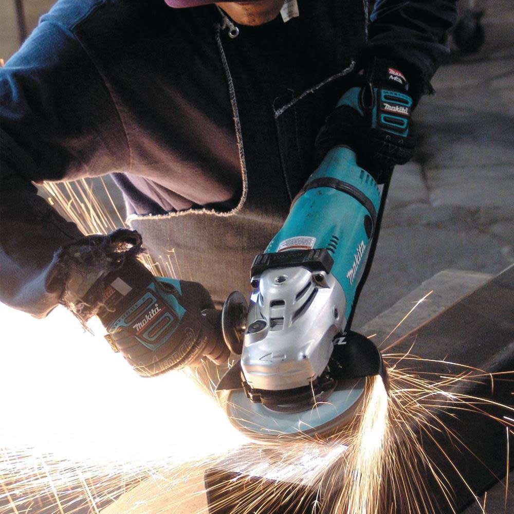 Makita 7 In. Angle Grinder No Lock-On/Lock-Off - Ascmtools