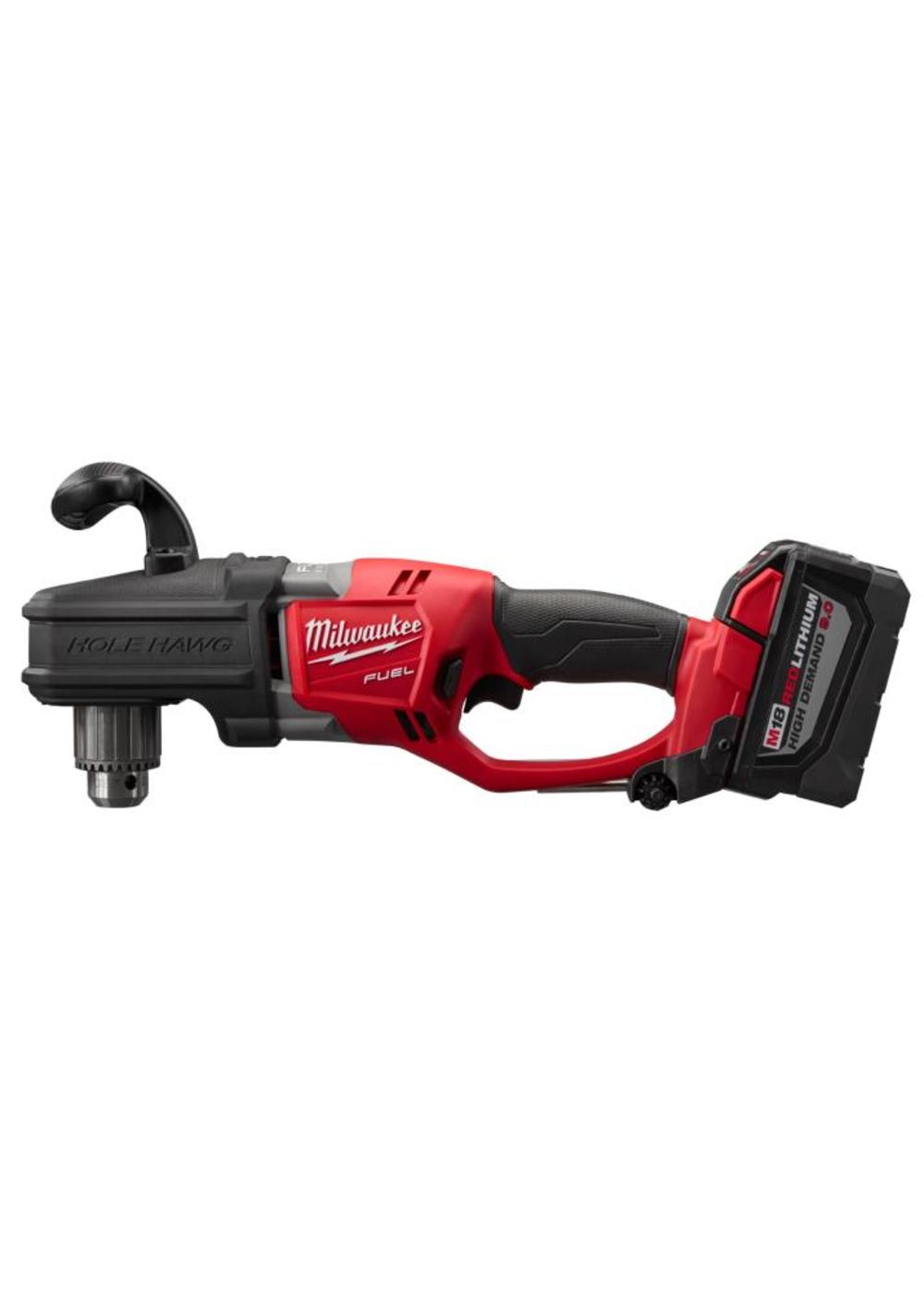 Milwaukee M18 FUEL Hole Hawg HIGH DEMAND 1/2 in. Right Angle Drill Kit - Ascmtools