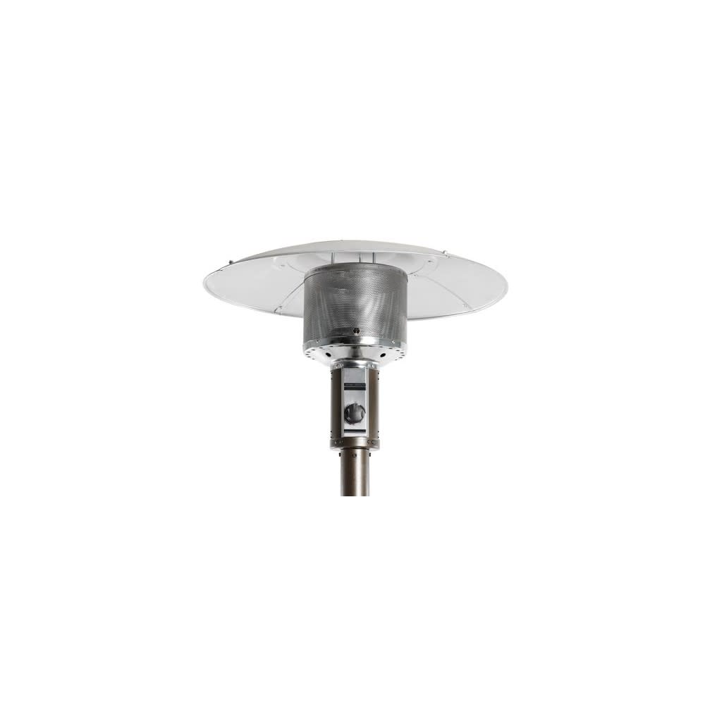 Living Accents Patio Heater 48000 BTU Bronze Steel Propane - Ascmtools