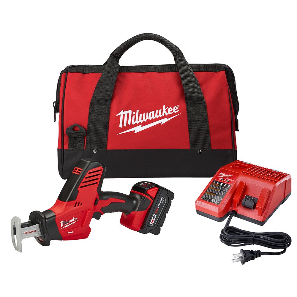 Milwaukee M18 HACKZALL Reciprocating Saw Kit - Ascmtools
