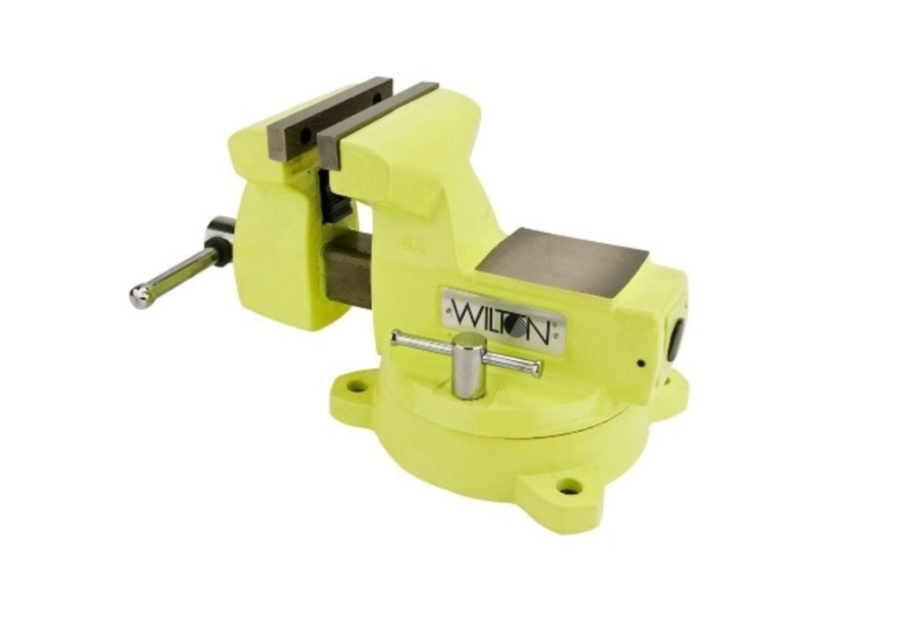 Wilton High-Visibility Safety Vise 5 In. Jaw Width 5-1/4 In. Jaw Opening - Ascmtools