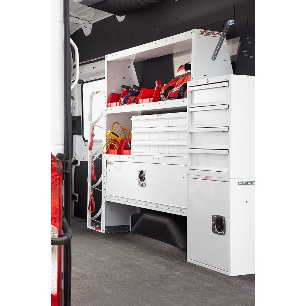 Weather Guard Lockable Cabinet No Shelf 22 In. x 18 In. x 16 In. - Ascmtools