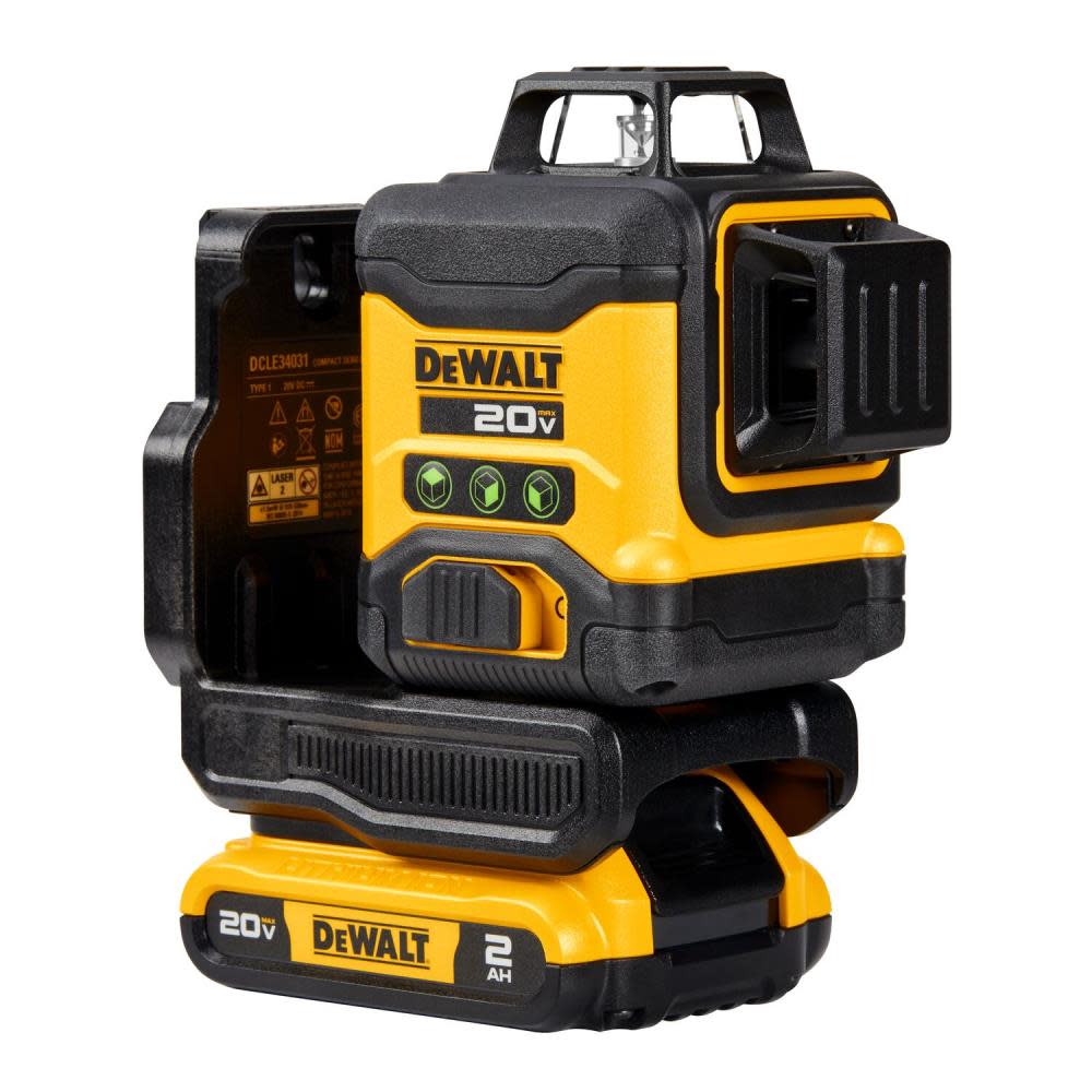 DEWALT ATOMIC 20V 3 x 360 Line Laser Kit - Ascmtools