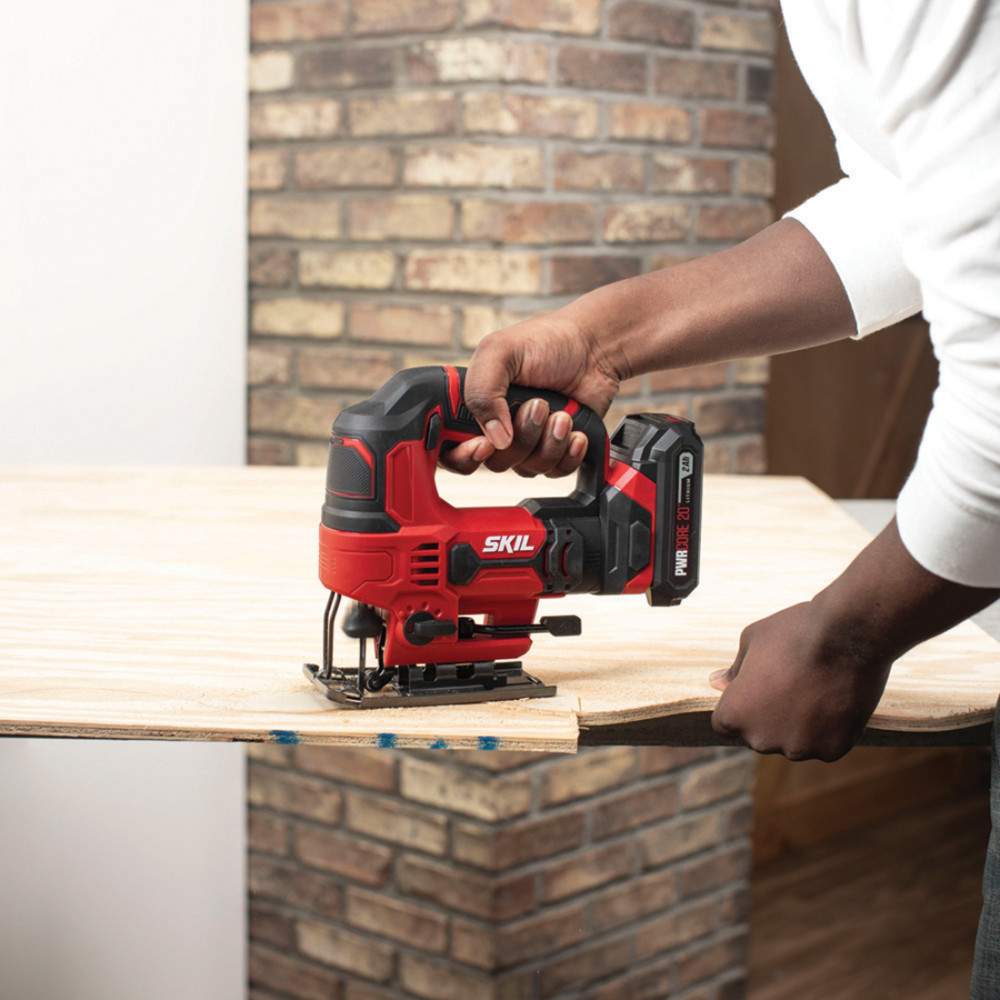 SKIL 20V 7/8” Stroke Length Orbital Jigsaw Kit - Ascmtools