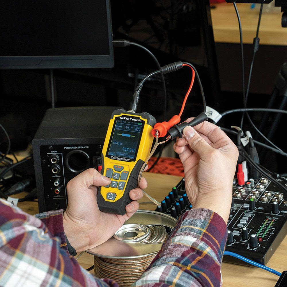 Klein Tools TDR Cable Length Meter - Ascmtools