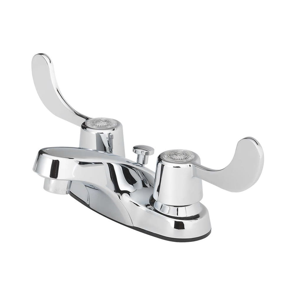 Oakbrook Bathroom Sink Faucet Two Handle Chrome - Ascmtools