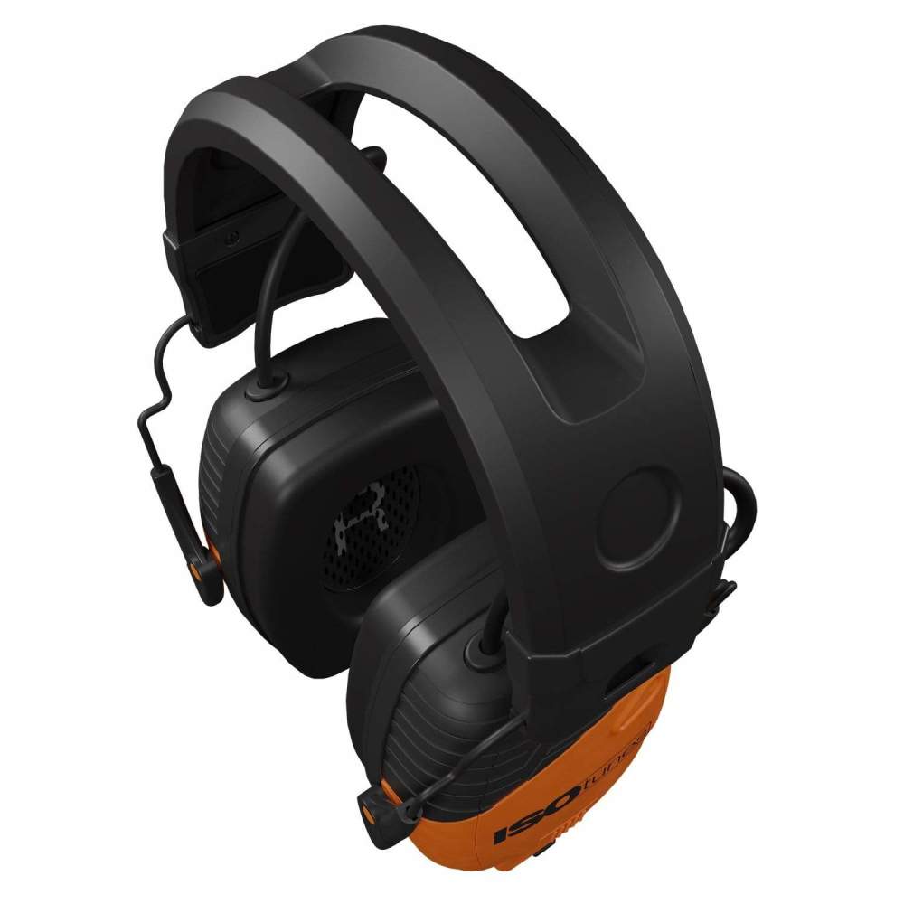ISOtunes LINK Bluetooth Earmuff Rechargeable 25 dB Safety Orange - Ascmtools