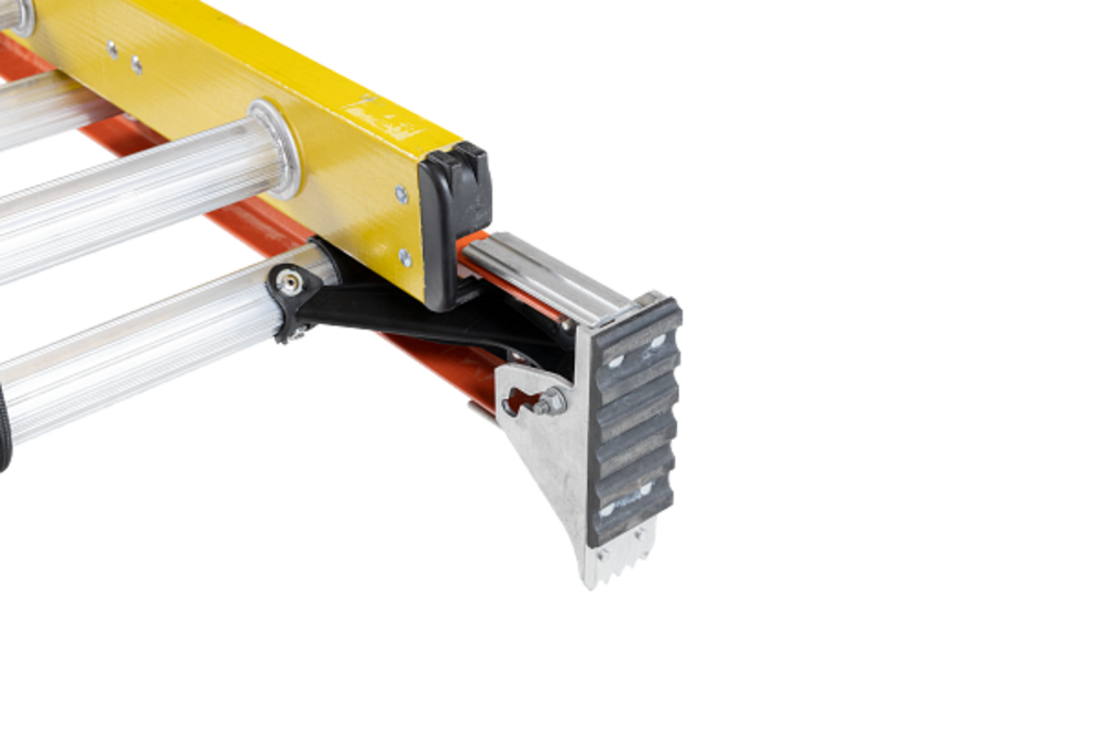 Werner Glidesafe Extension Ladder Fiberglass Tri Rung Type IA 24′ - Ascmtools