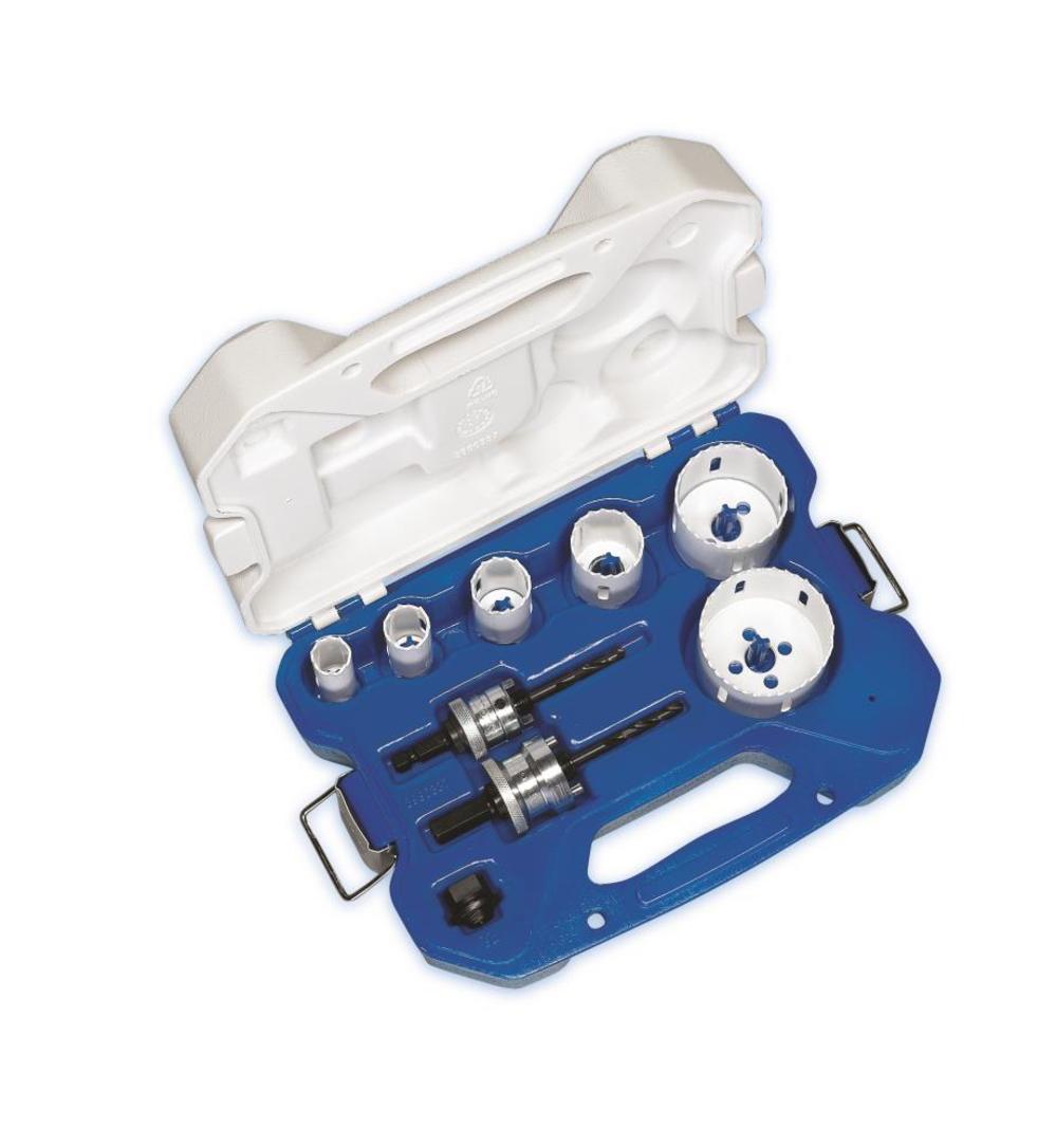 Lenox 9-Pc. Hole Saw Plumber Kit - Ascmtools