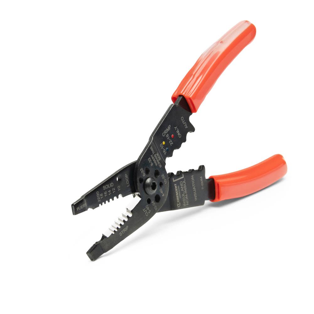 Crescent 8″ Wire Stripper and Crimper - Ascmtools
