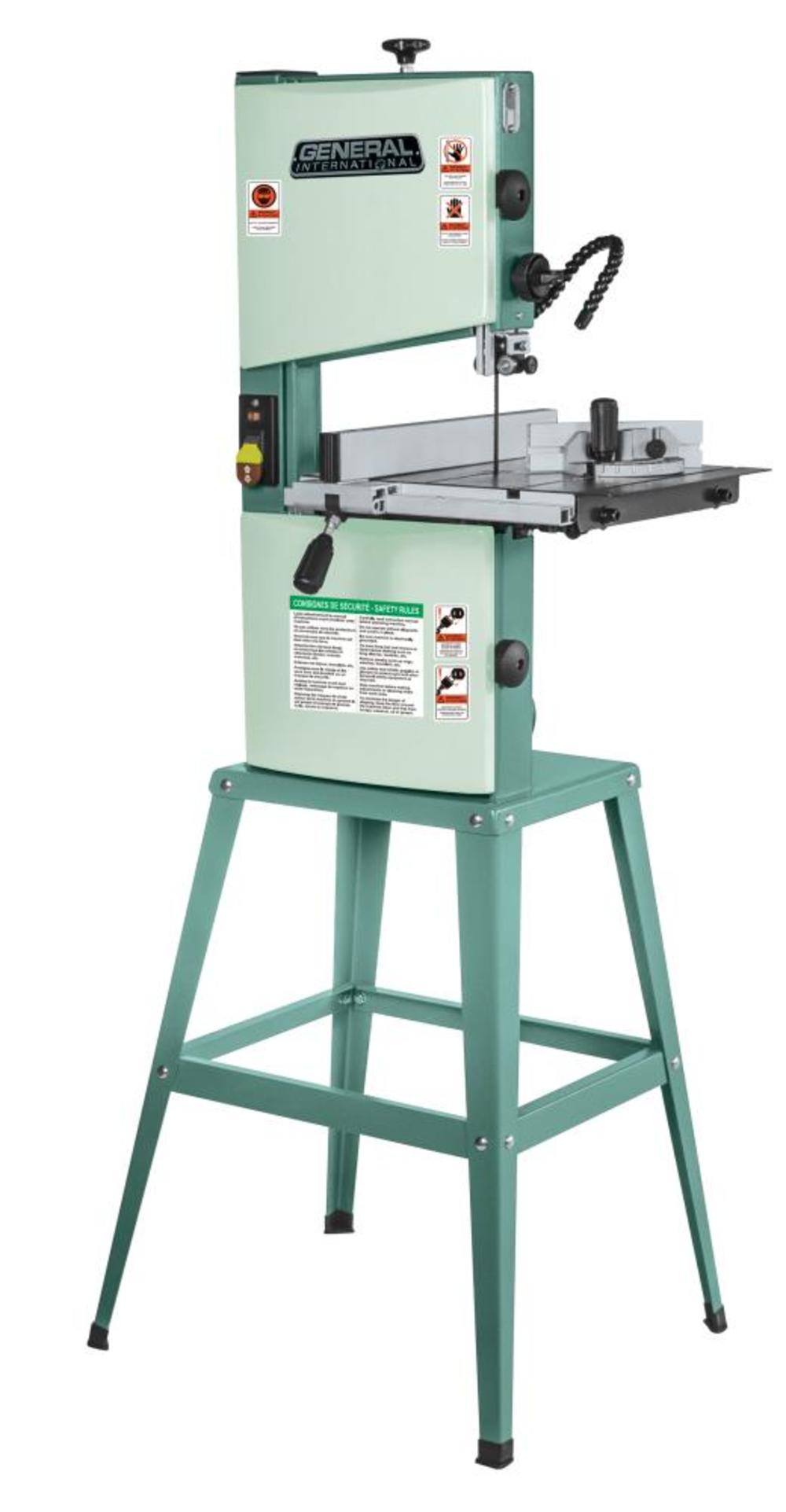 General International Wood Cutting Bandsaw 1/2HP 10″ - Ascmtools