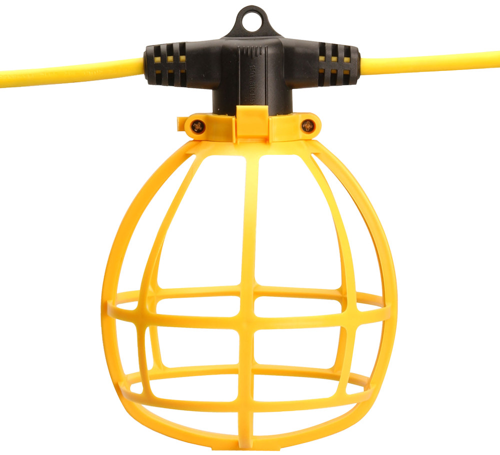 Southwire Incandescent String Light Plastic Bulb Guard 150 Watt 100′ - Ascmtools