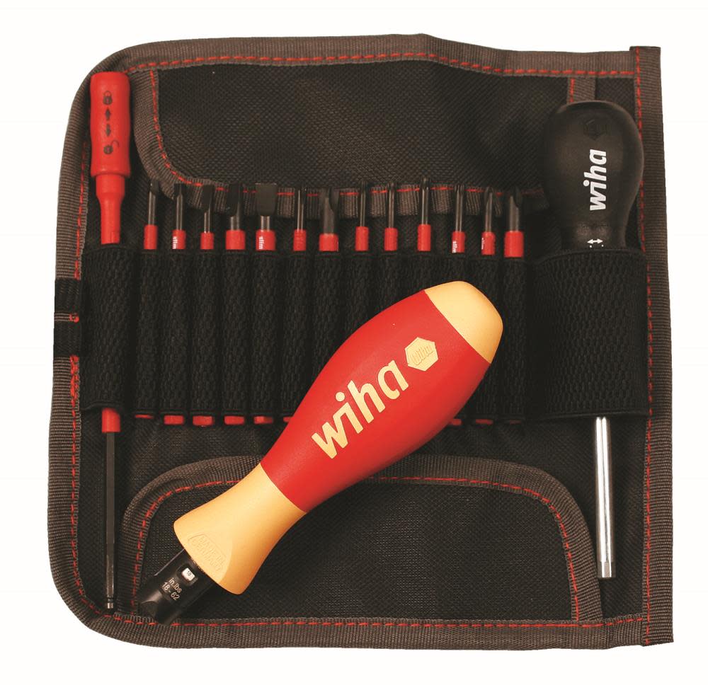 Wiha Insulated TorqueControl SlimLine Set 16 Piece - Ascmtools