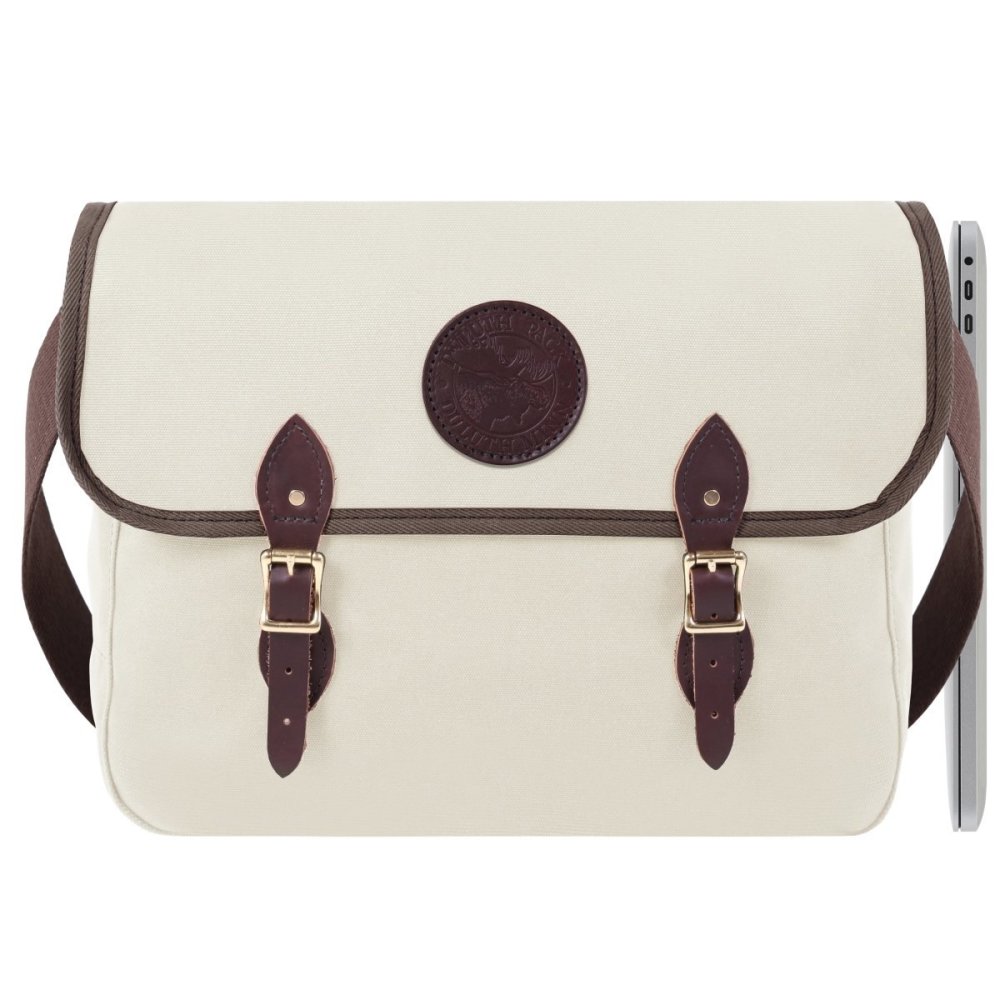 Duluth Pack 17 In. 13 Liter Capacity Natural Laptop Book Bag - Ascmtools