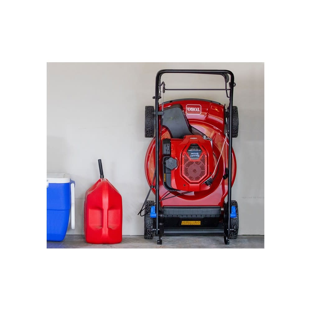 Toro Lawn Mower 22″ 150cc Recycler SmartStow Gas High Wheel - Ascmtools