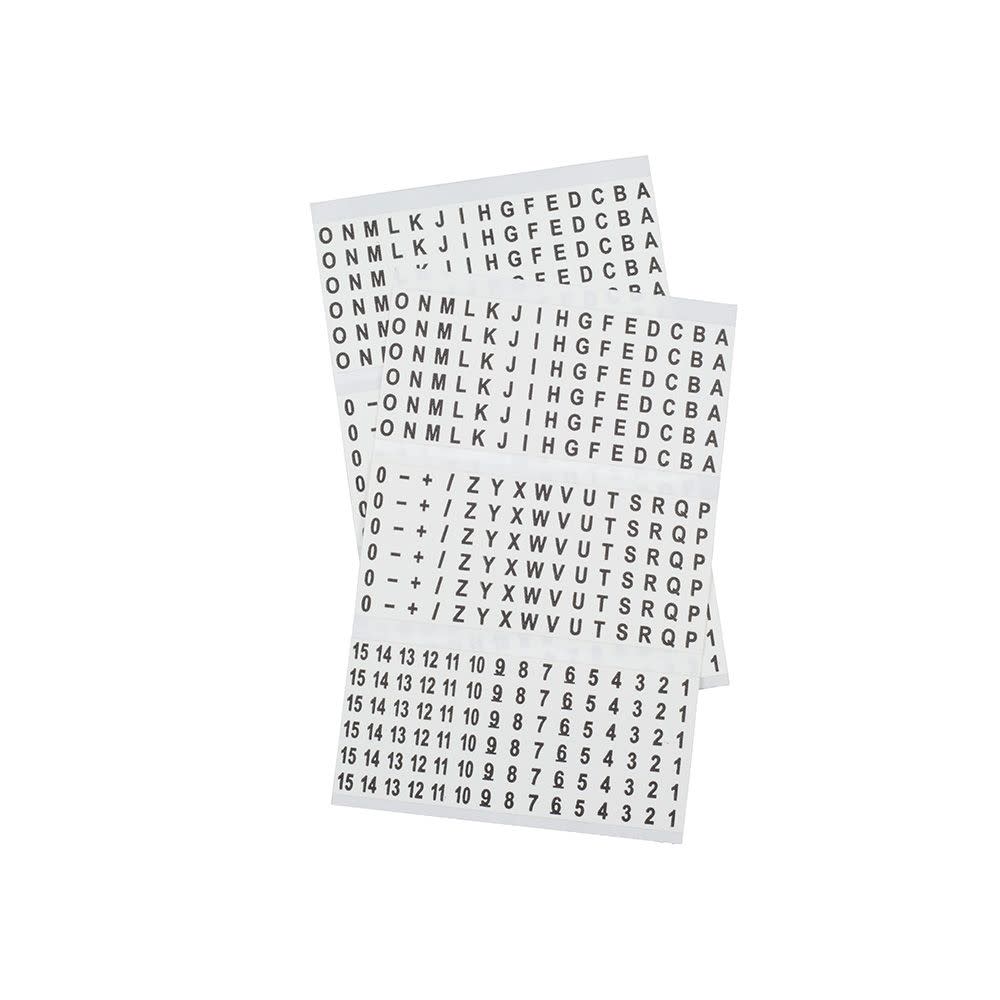 Klein Tools Wire Marker Book A-Z 0-15 + – / - Ascmtools