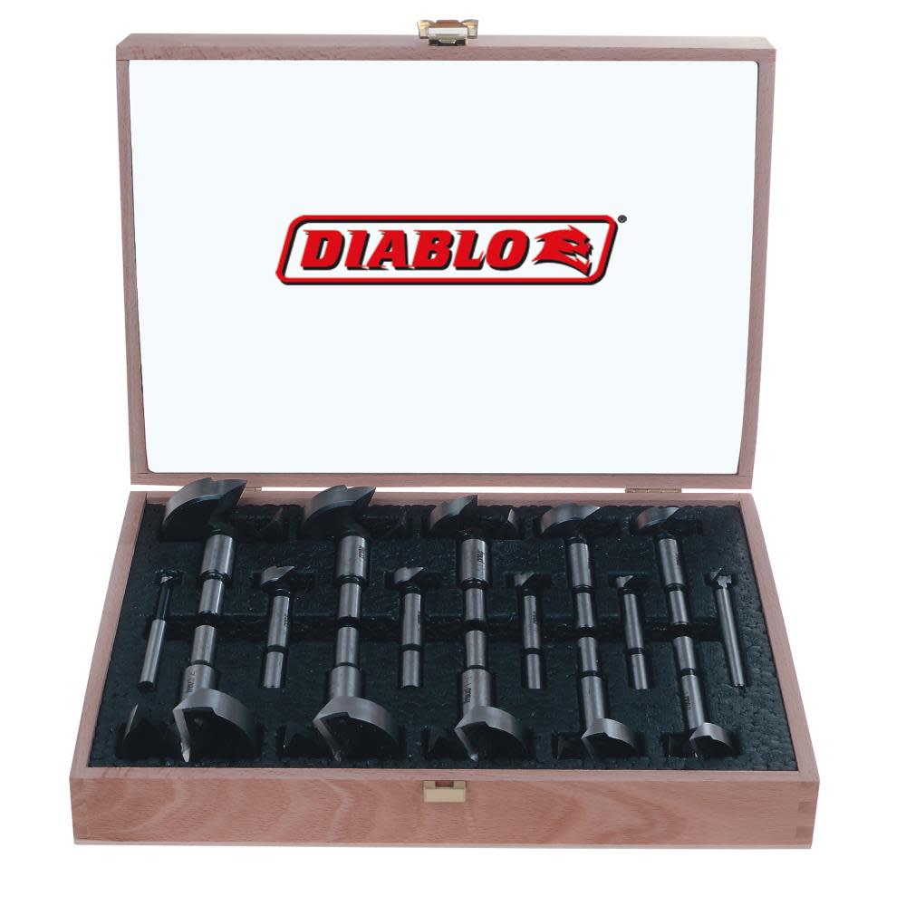 Diablo Tools 16 pcs. Forstner Bit Set - Ascmtools