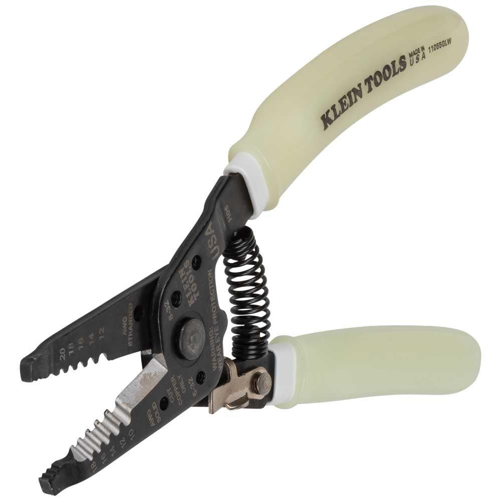 Klein Tools Wire Stripper with Glow Grips - Ascmtools