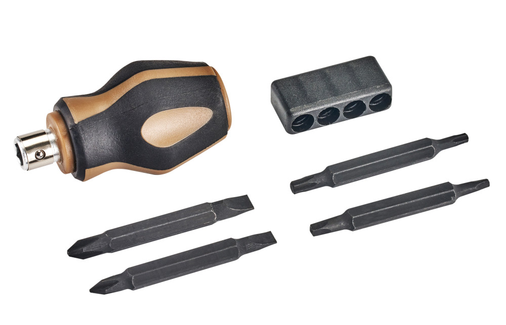 Spec Ops Multi Bit 9″ 1 Stubby Screwdriver - Ascmtools