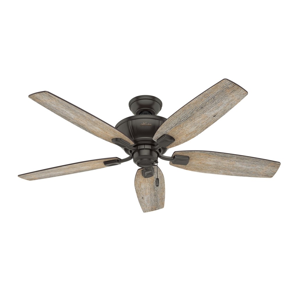 Hunter Fan Kenbridge Ceiling Fan 52″ Noble Bronze Dark Walnut - Ascmtools