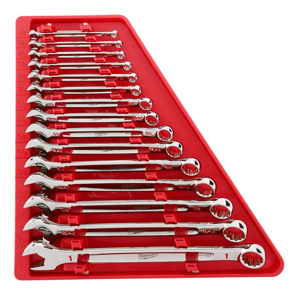 Milwaukee 15-Piece Combination Wrench Set – SAE - Ascmtools