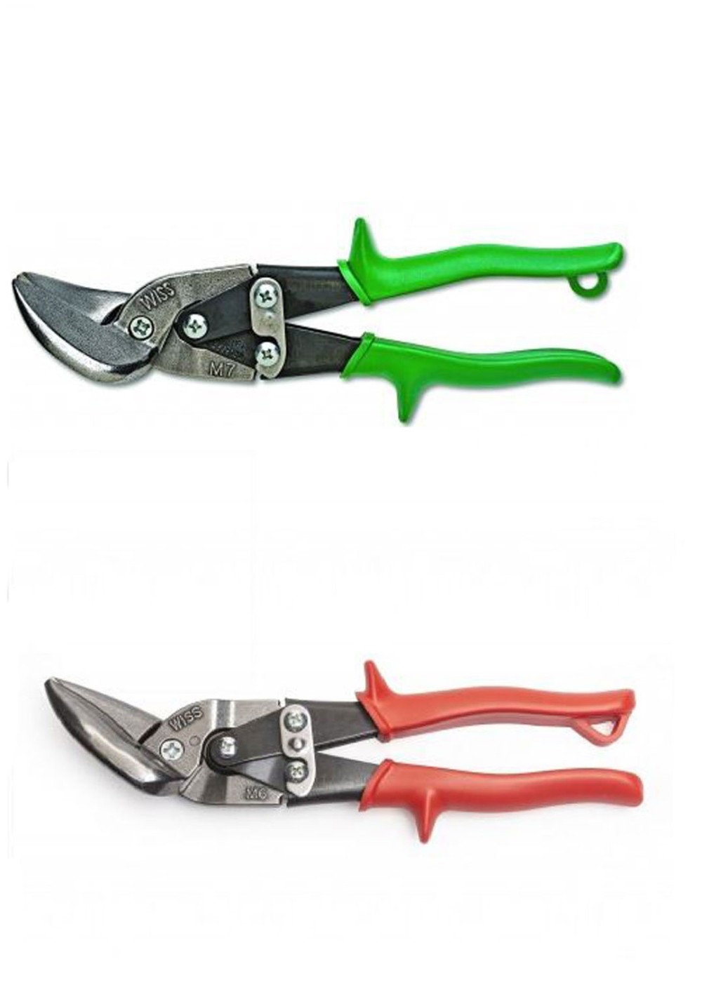 Crescent Wiss Metalmaster Offset Snips 2pk Straight to Left and Straight to Right - Ascmtools