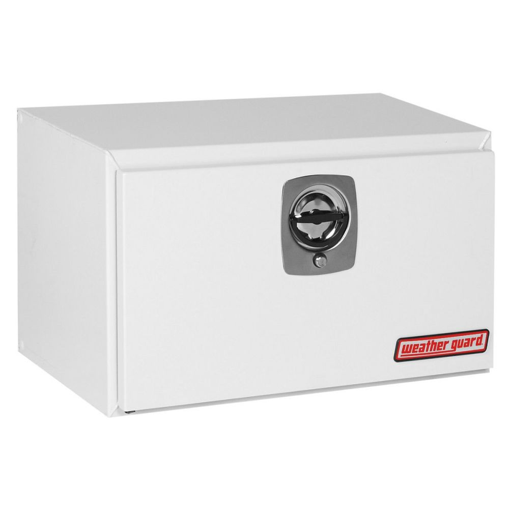 Weather Guard Standard Steel Underbed Truck Box – White - Ascmtools
