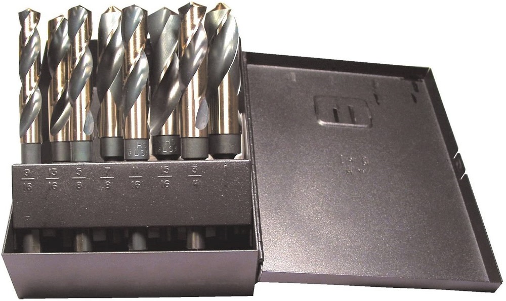 Viking Drill Type 280-UB Magnum Super Premium Reduced Shank Drill 8 Piece Set – 1/2″ - Ascmtools
