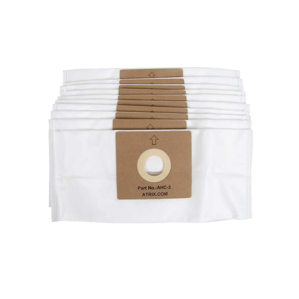 Atrix International Turbo Red Canister Vacuum HEPA Bag 10pk - Ascmtools