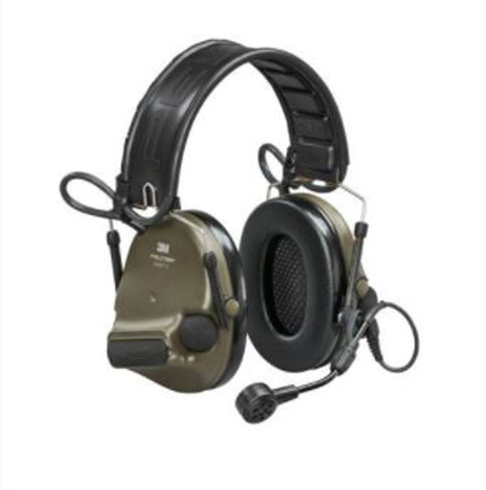 3M PELTOR ComTac V Foldable Olive Drab Green Hearing Defender MIL/LE Tactical Headset - Ascmtools