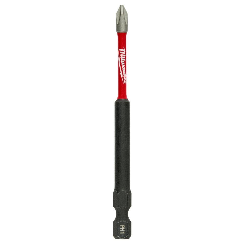 Milwaukee SHOCKWAVE 3.5 in. PH1 Impact Driver Bits 5PK - Ascmtools