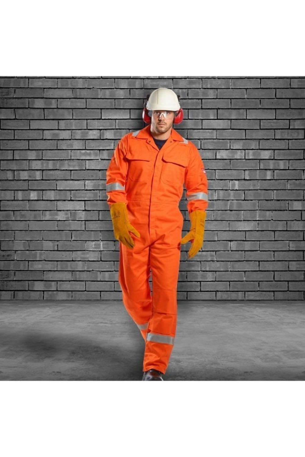Portwest Orange Bizweld Iona Coverall – XL - Ascmtools