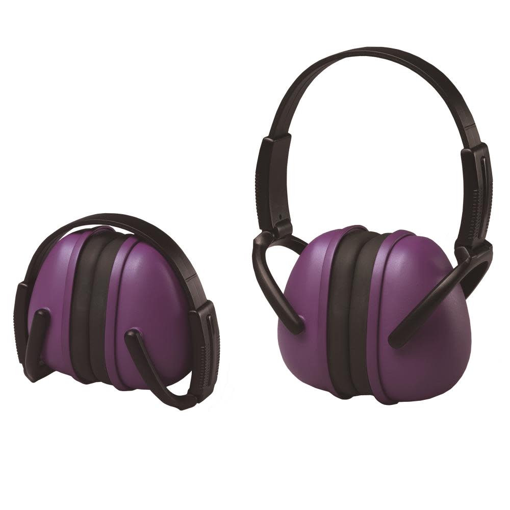 ERB Purple Foldable Ear Muffs - Ascmtools