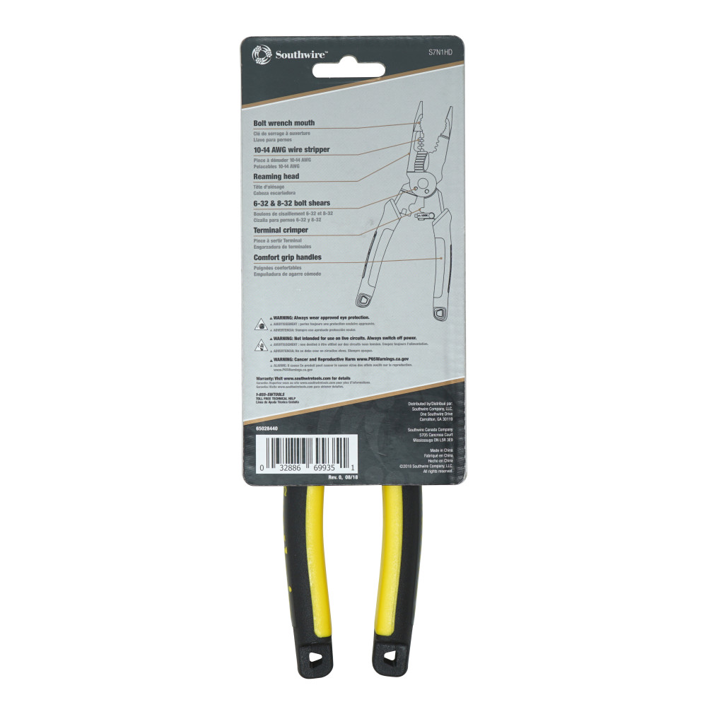Southwire Multi Tool Pliers 7 In 1 - Ascmtools