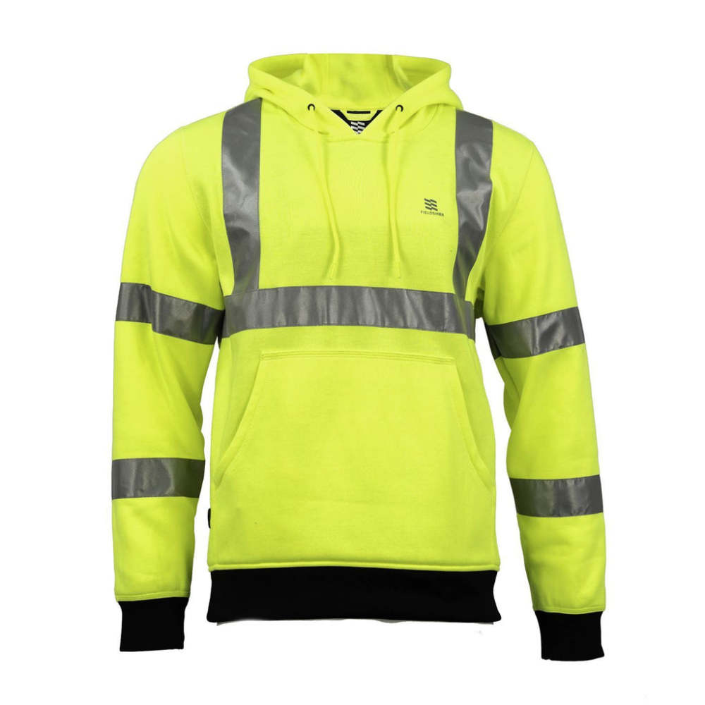 Mobile Warming Hi-Viz Phase Pullover Hoodie Mens Hi-Viz Medium - Ascmtools