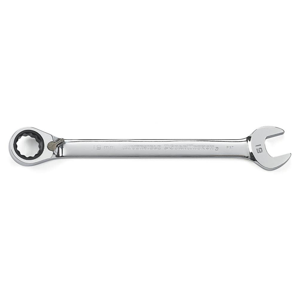 GEARWRENCH Reversible Ratcheting Combination Wrench 19mm - Ascmtools