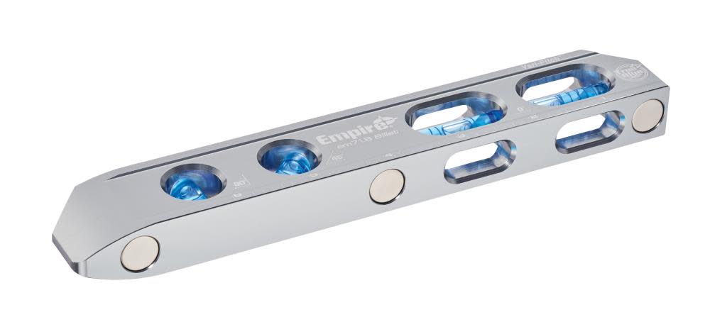 Empire Level 8 in. True Blue Magnetic Billet Torpedo Level - Ascmtools
