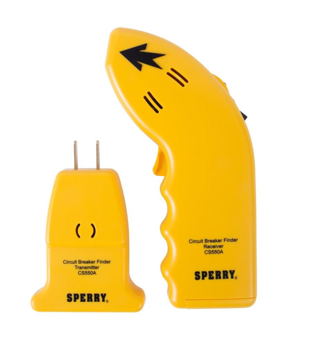 Gardner Bender Sperry Instruments CS550A Circuit Breaker Finder Identifies Correct Circuit or Fuse Audible/Visual Alert 120V AC 50 to 60Hz - Ascmtools
