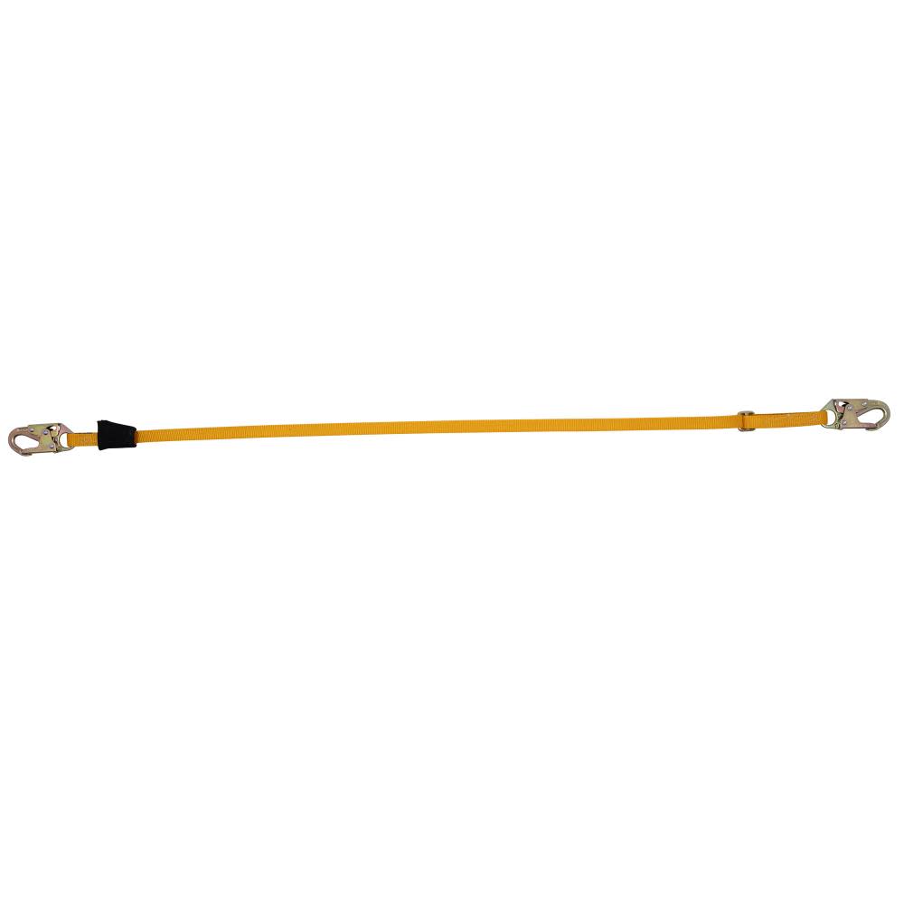 Werner 6ft Web Positioning Adjustable Lanyard (1in Web Snap Hook) Fall Protection Equipment - Ascmtools