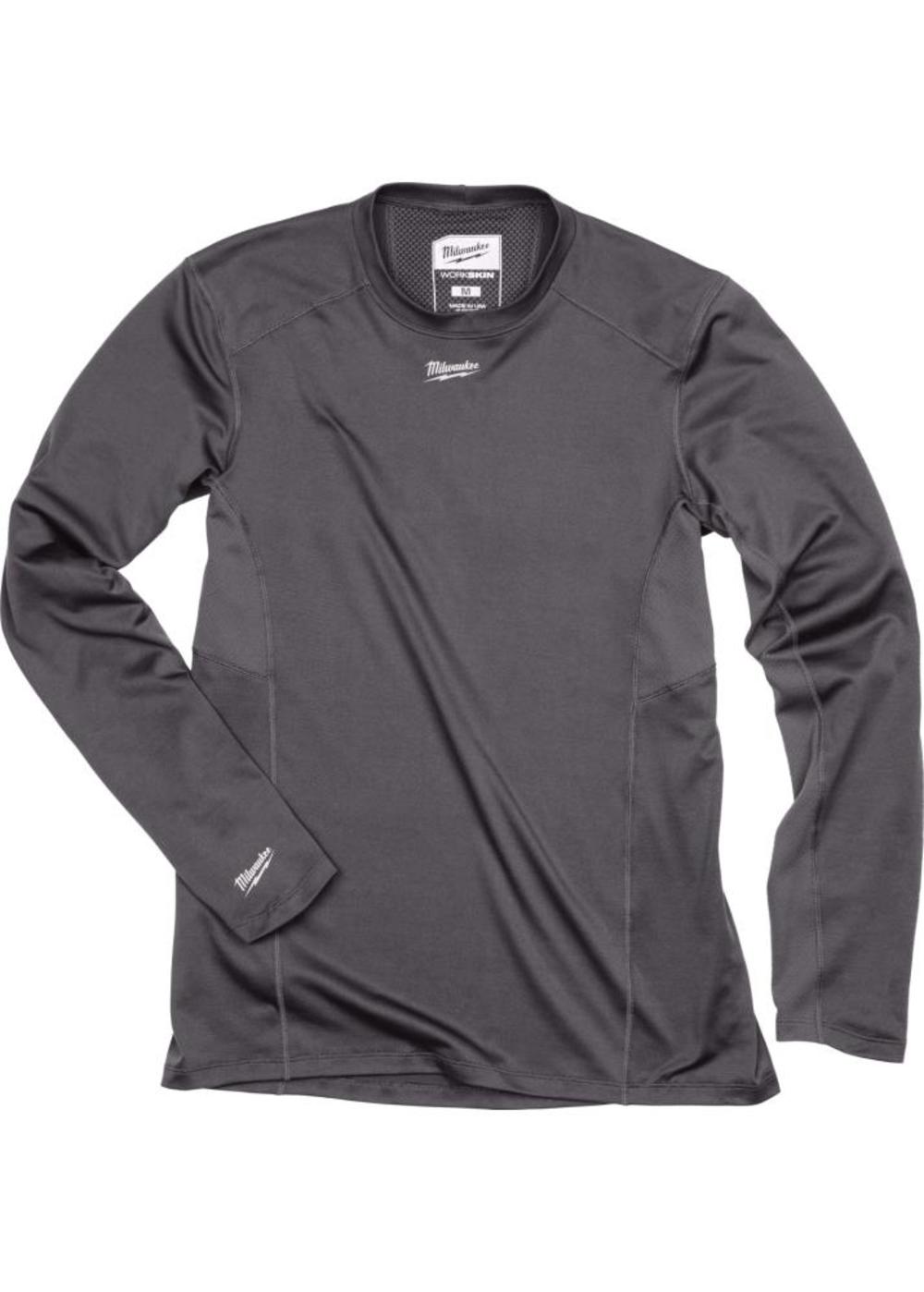 Milwaukee WorkSkin Gray Cold Weather Base Layer – Medium - Ascmtools