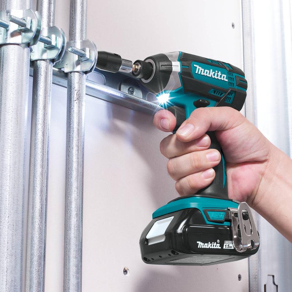Makita 18V LXT Lithium-Ion Compact Cordless Impact Driver Kit (1.5Ah) - Ascmtools